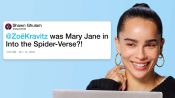 Zoë Kravitz Replies to Fans on the Internet | Actually Me
