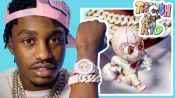 Lil Tjay Shows Off His Insane Jewelry Collection