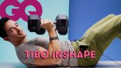 Les 10 Essentiels de Tibo InShape (haltères, shaker de Whey et barres protéinées) 