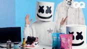 DJ棉花糖其實是被音樂耽誤的電競選手？ Marshmello's 10 Essentials｜明星的10件私物｜JY娛樂