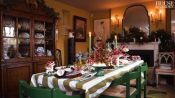 Luke Edward Hall and Duncan Campbell's kitsch, colourful Cotswold Christmas