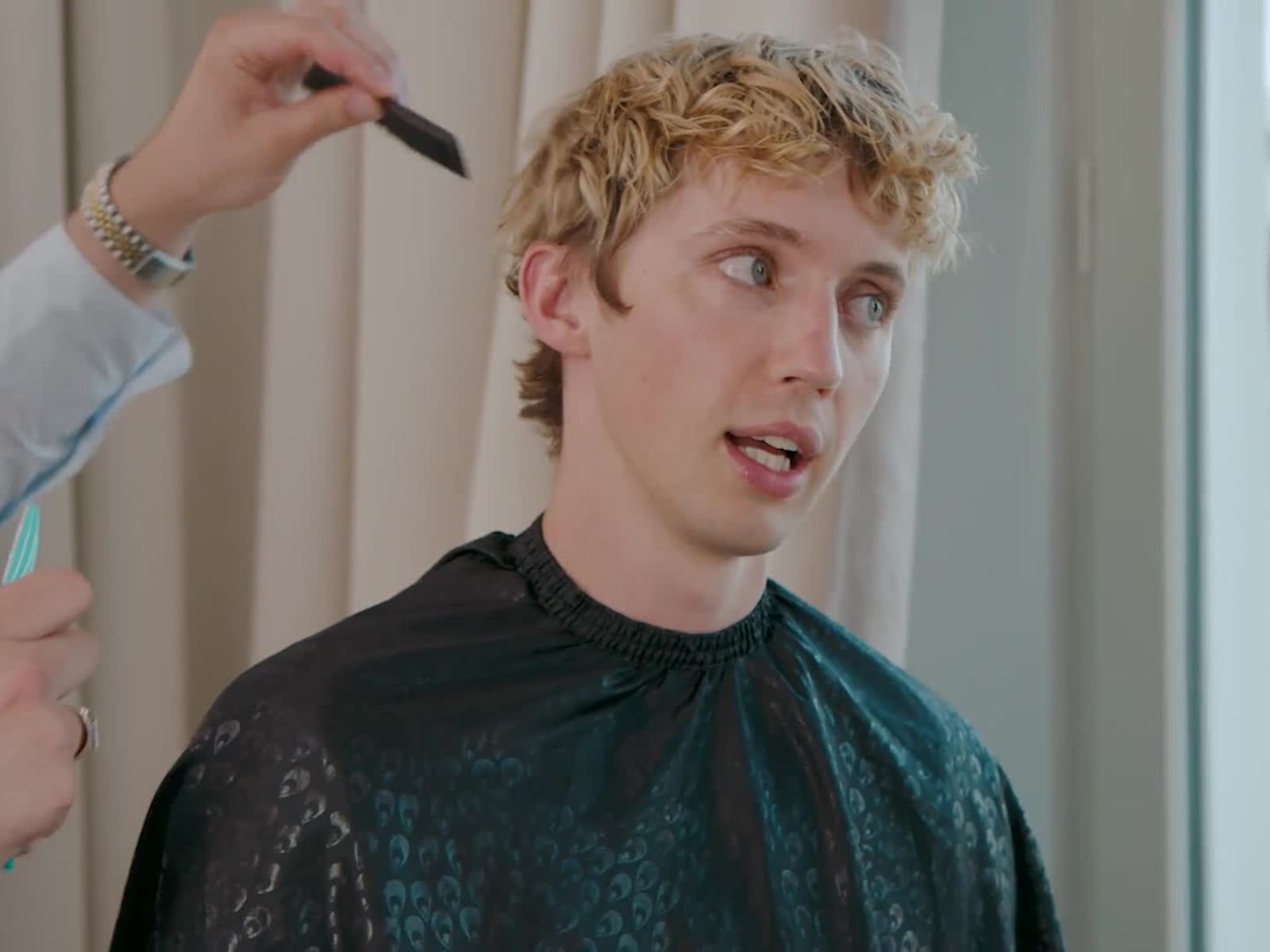 Watch Troye Sivan Prepare to Walk the Cannes Red Carpet—And Share the Posing Tips He Learned From Lily-Rose Depp