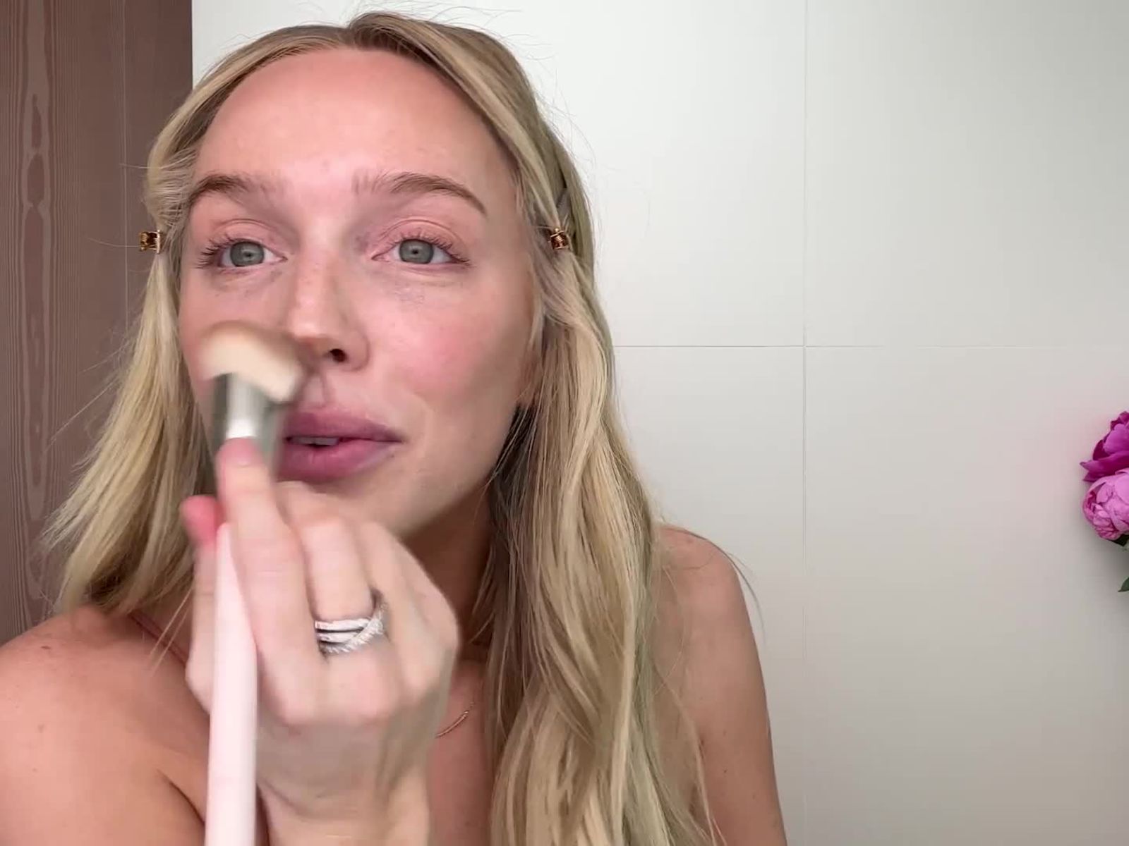 Alex Cooper Recreates Her Wedding Skin and Makeup Routine for Vogue
