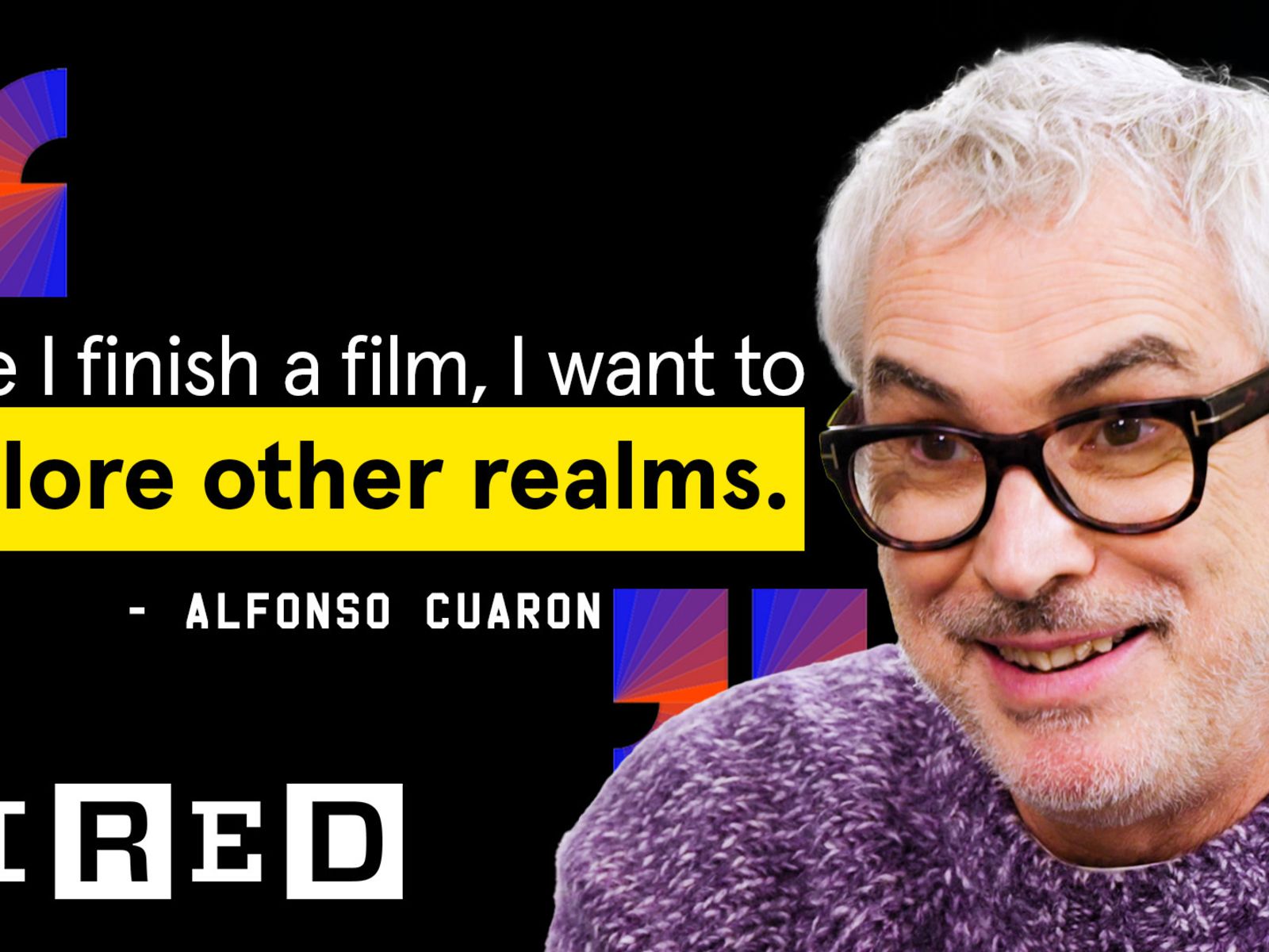 Alfonso Cuarón Examines The Language of Cinema & Television