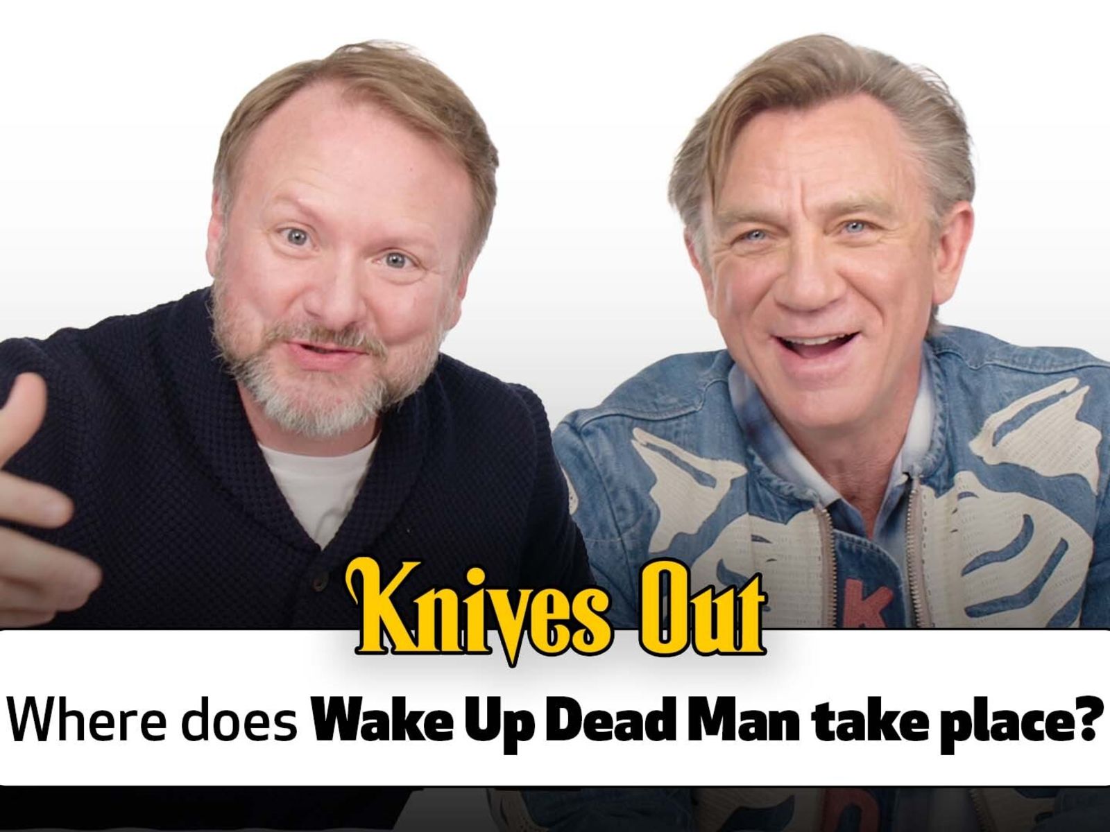 Daniel Craig & Rian Johnson Answer The Most Searched Knives Out Questions