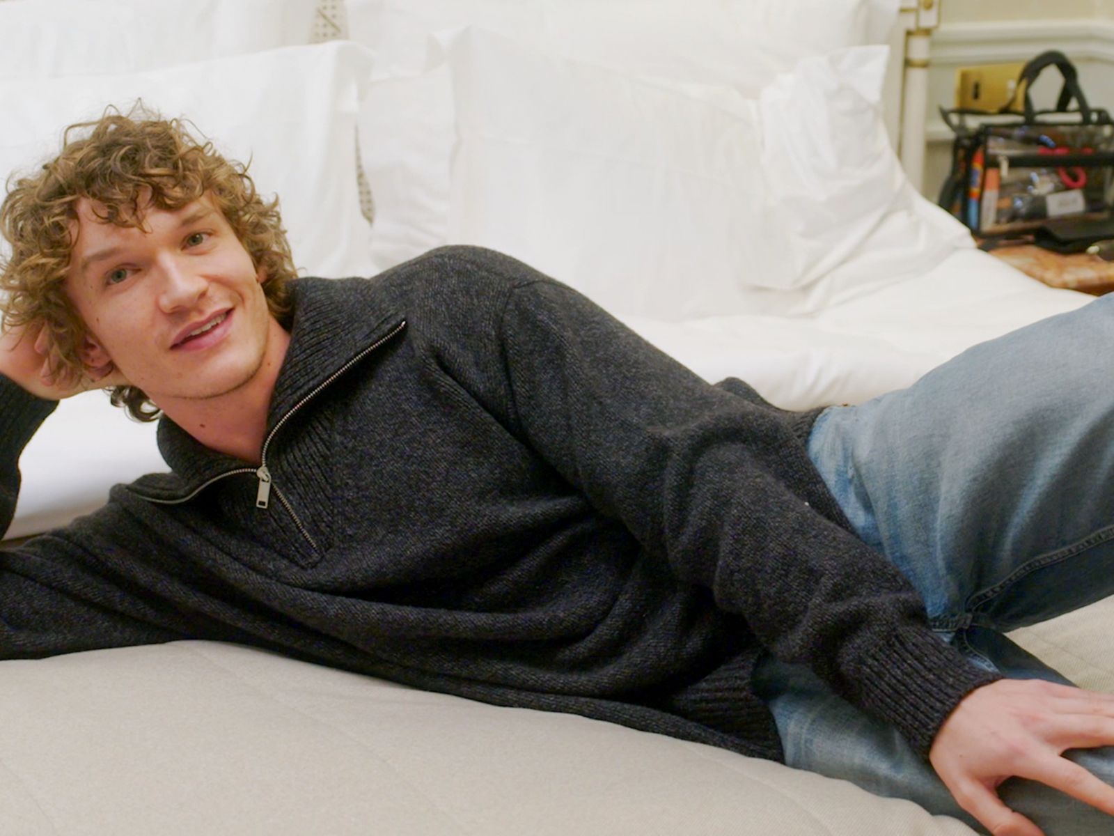 Watch Connor Storrie Get Ready For His First Fashion Show