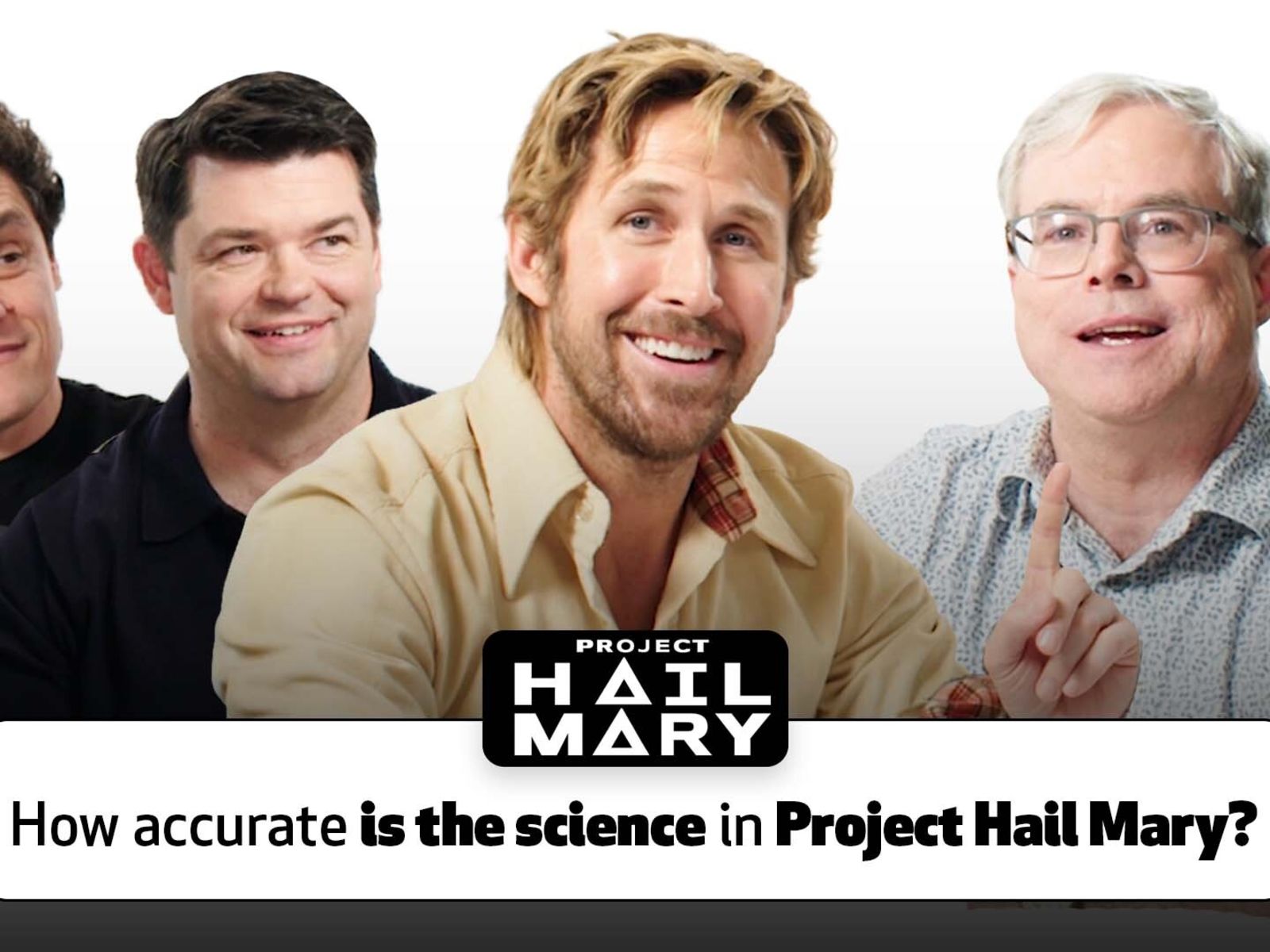 Ryan Gosling and the Project Hail Mary Creators Answer The 50 Most Searched Questions