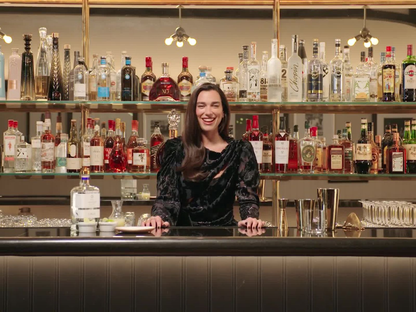 Dua Lipa Matches Cocktails to Her Very Favorite Songs in Tasting Notes