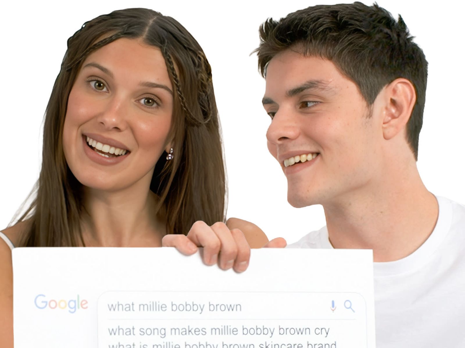 Millie Bobby Brown & Louis Partridge Answer The Web’s Most Searched Questions
