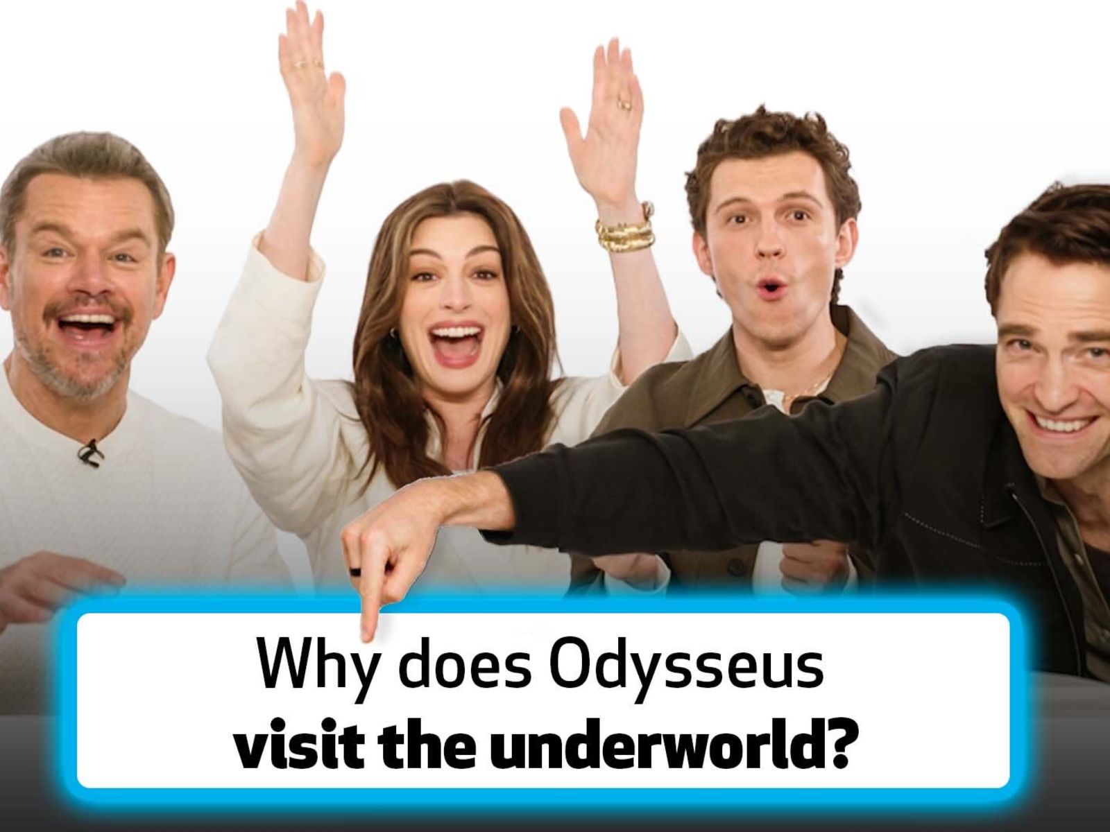 ‘The Odyssey’ Cast Answer The 50 Most Searched Questions