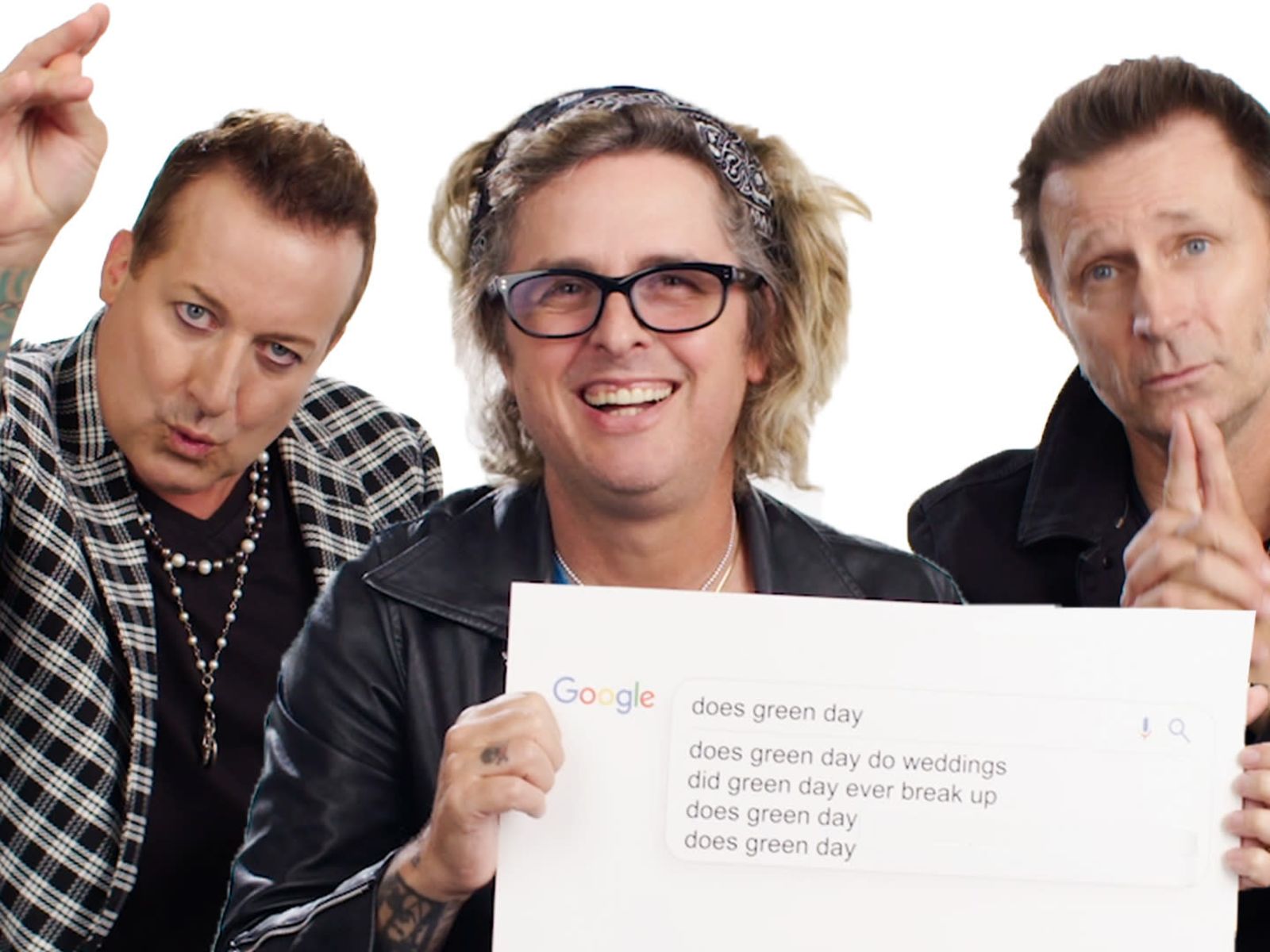 Green Day Answer The Web's Most Searched Questions