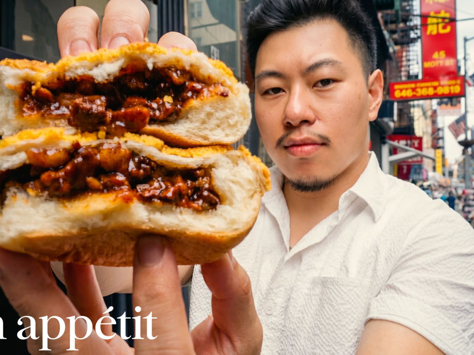 This Pork Bun is the #1 Street Food in Chinatown NYC