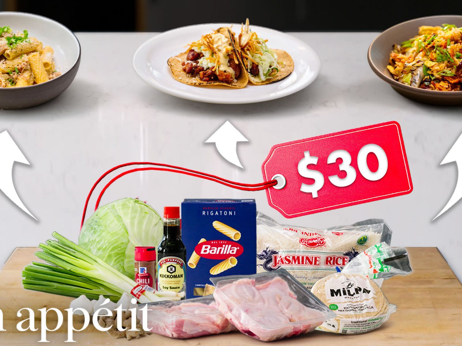 Pro Chef Turns $30 Groceries into 3 Chicken Dinners