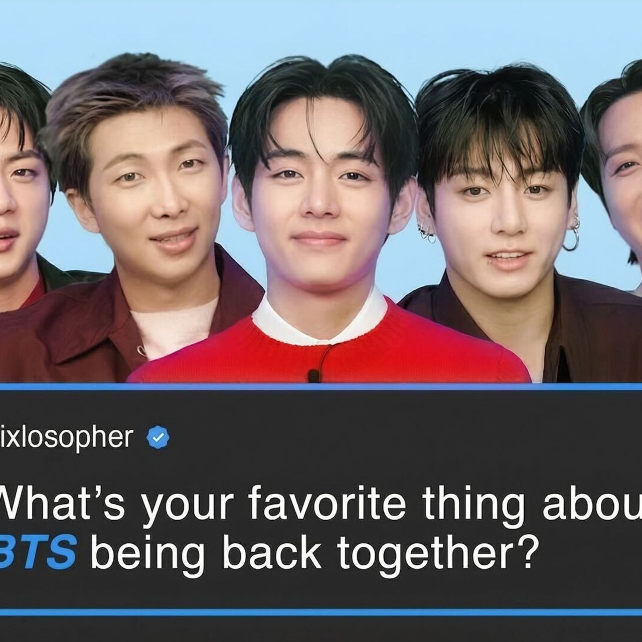 BTS (방탄소년단) Reply To Fans Online | GQ India