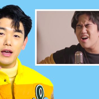 Eric Nam Watches Fan Covers on YouTube