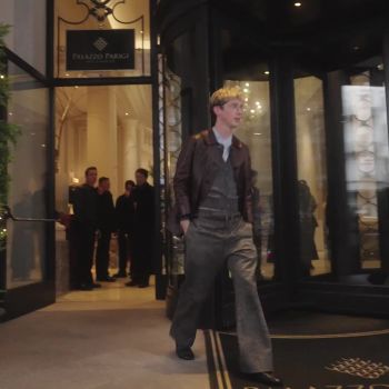 Troye Sivan’s Fashion Week Look? Librarian-Chic