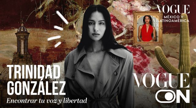 Trinidad González, actriz del Secreto del río: "La moda me ha dado la libertad de ser quien soy".