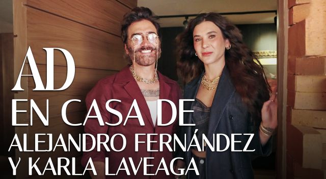 Un recorrido por el hogar de Alejandro Fernández y Karla Laveaga