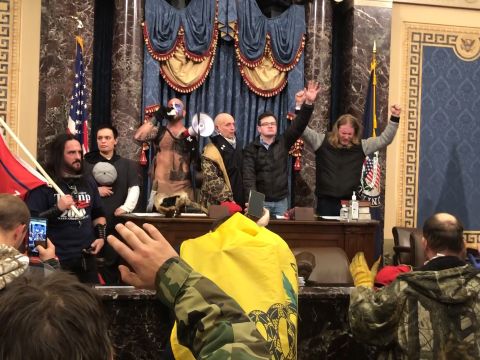 A Reporter’s Video from Inside the Capitol Siege