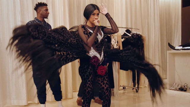 How Cardi B’s Showstopping Couture Wardrobe Came Together for the Grammys