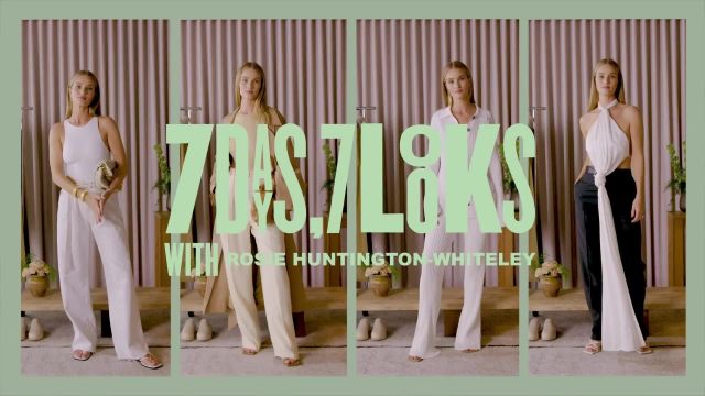 What Does Rosie Huntington-Whiteley Wear in a Week? A Plethora of Sleek, Minimalist Essentials