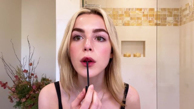 Kiernan Shipka Shares Her Date-Worthy Makeup Look, and the Self-Care Lessons She Learned on Sabrina