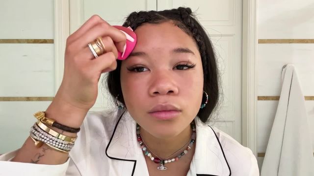 How Euphoria’s Storm Reid Gets Glowing Skin and Perfects Her Signature Winged Liner
