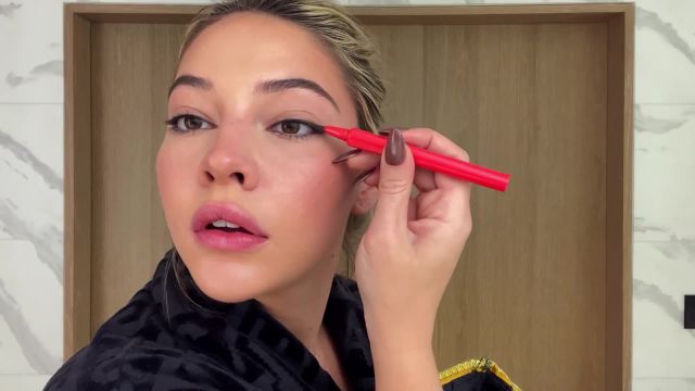 Madelyn Cline’s Guide to Siren Eyes, Lip Contouring, and Making Perfume Last Longer