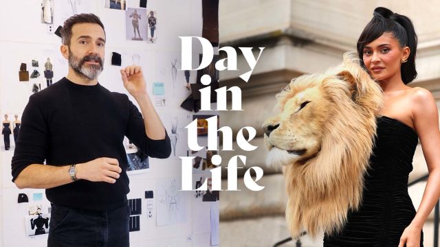 A Day in the Life of Fashion Designer Daniel Roseberry