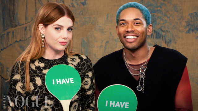 Chevalier Stars Kelvin Harrison Jr & Lucy Boynton Play ‘Never Have I Ever’