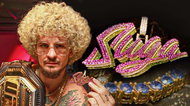 UFC Champ Sean O'Malley Shows Off His Insane Jewelry Collection