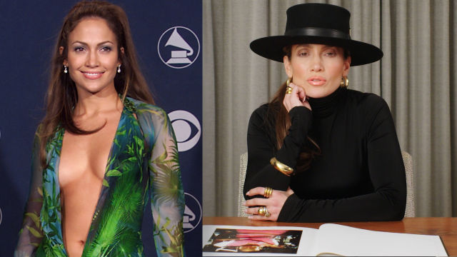 Jennifer Lopez hace un recuento de sus mejores looks