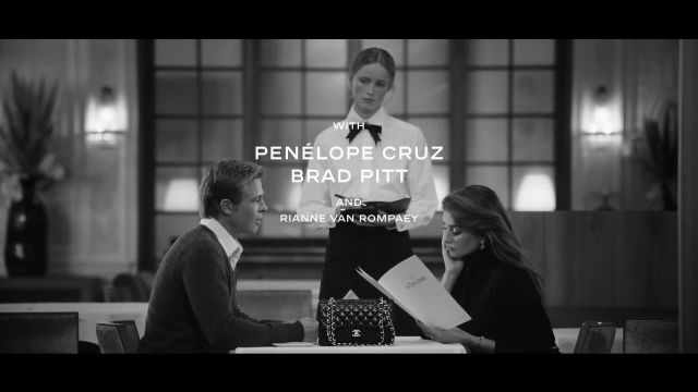 The Iconic Handbag, la nuova campagna Chanel con Pénelope Cruz e Brad Pitt