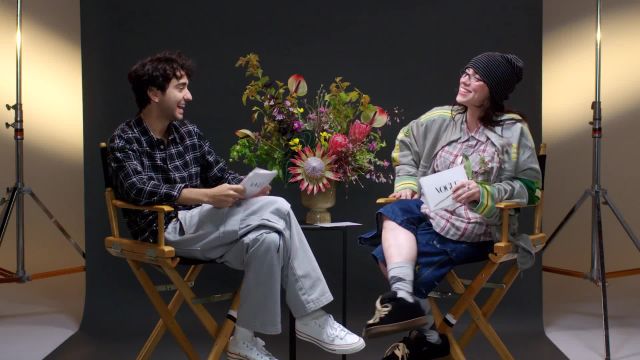 Off the Cuff: Billie Eilish and Alex Wolff Talk First Red Carpet Looks, First Impressions, and Family