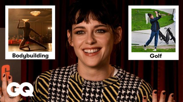 Kristen Stewart: Bodybuilding oder Golf? | ENTWEDER ... ODER | GQ Germany