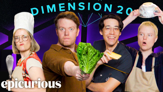 'Dimension 20' Cast Test Their Basic Culinary Skills
