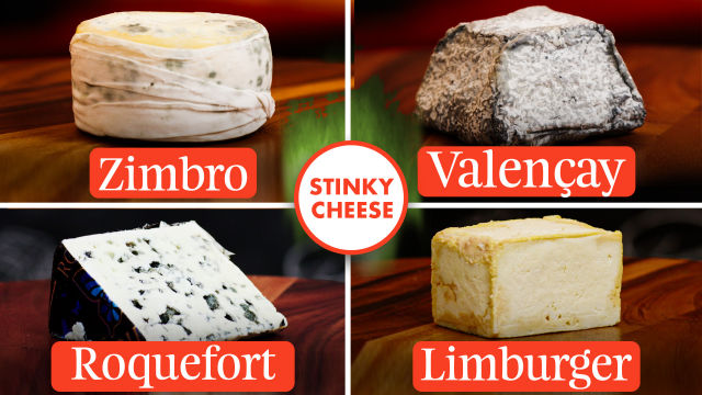 Cheese Expert Tastes the World’s Stinkiest Cheeses