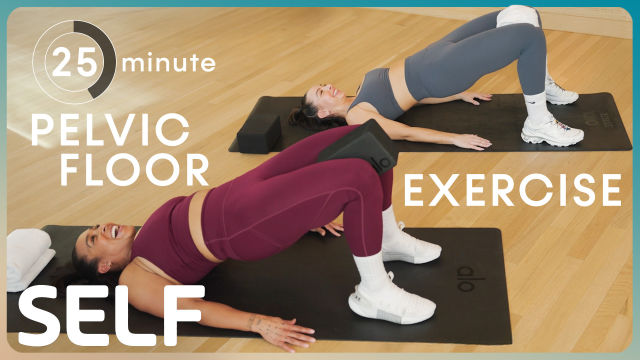 25-Min Pelvic Floor Workout For Postpartum Recovery