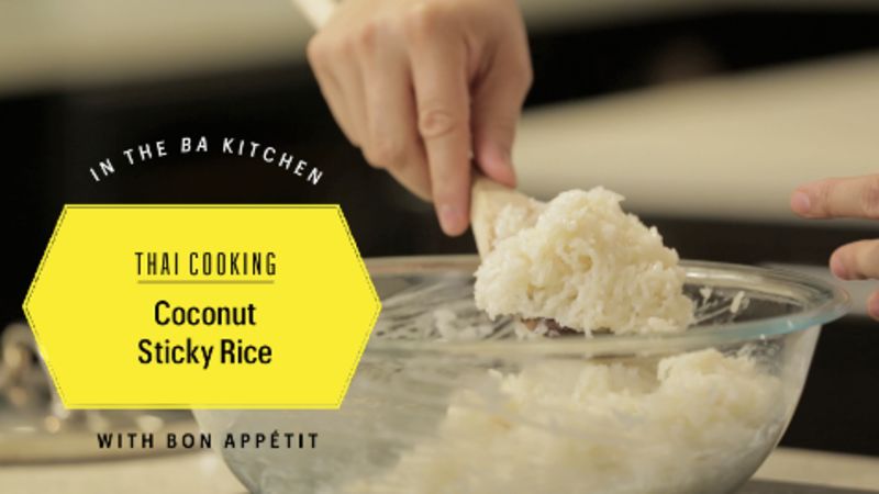 Thai Cooking: Coconut Sticky Rice