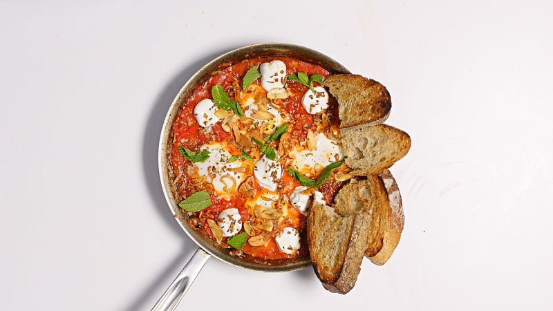 30-Minute Shakshuka with Shawarma Spices