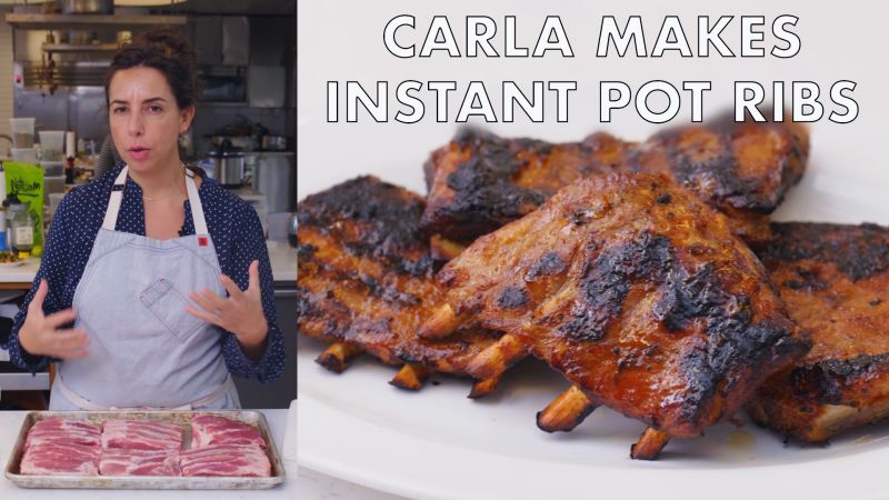 Carla Makes Instant Pot Ribs