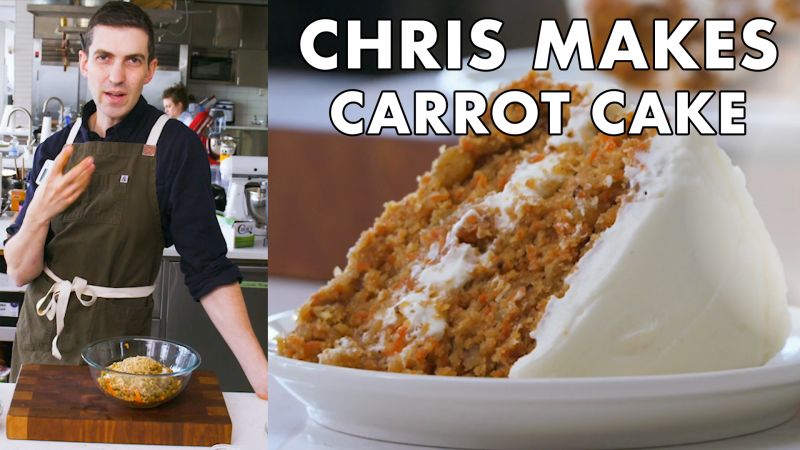 Chris Makes Carrot Cake