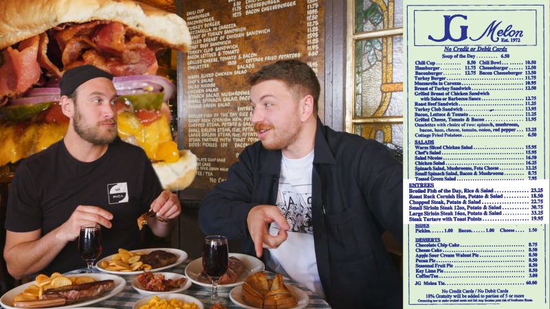 Trying Everything on the Menu at NYC’s Most Famous Burger Restaurant (Ft Brad Leone)