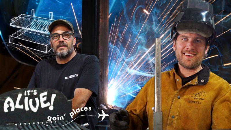 Brad Makes a Custom Outdoor Grill Part 1