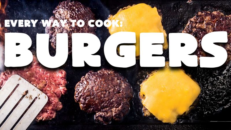 Every Way to Cook a Hamburger (42 Methods)