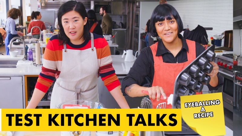 Pro Chefs Bake Muffins without Measuring Ingredients