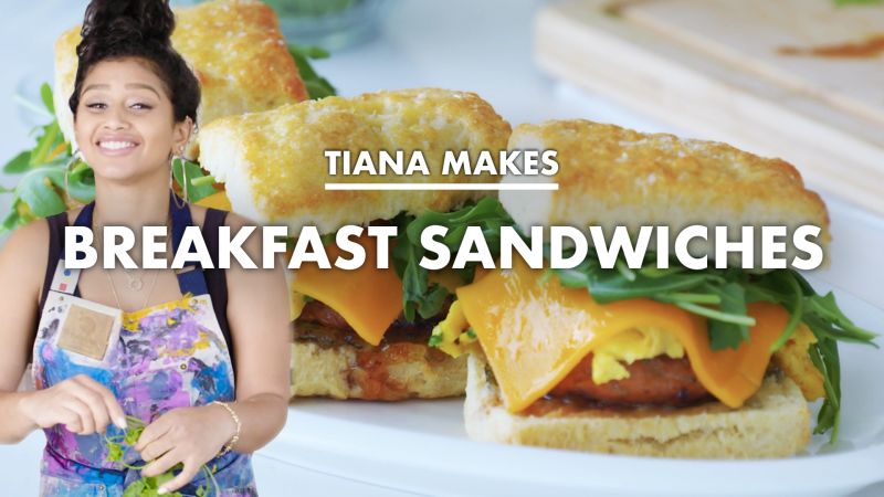 Tiana Makes the Ultimate Breakfast Sandwich