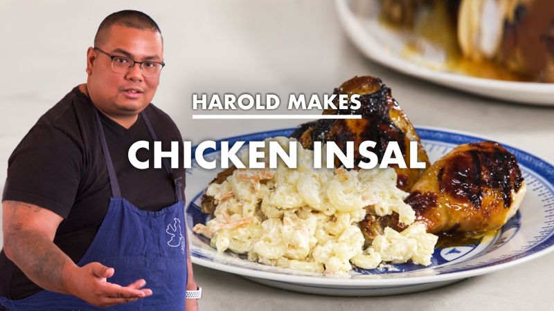 Harold Makes Grilled Chicken Inasal