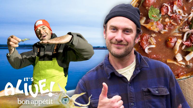 Brad Goes Squid Fishing