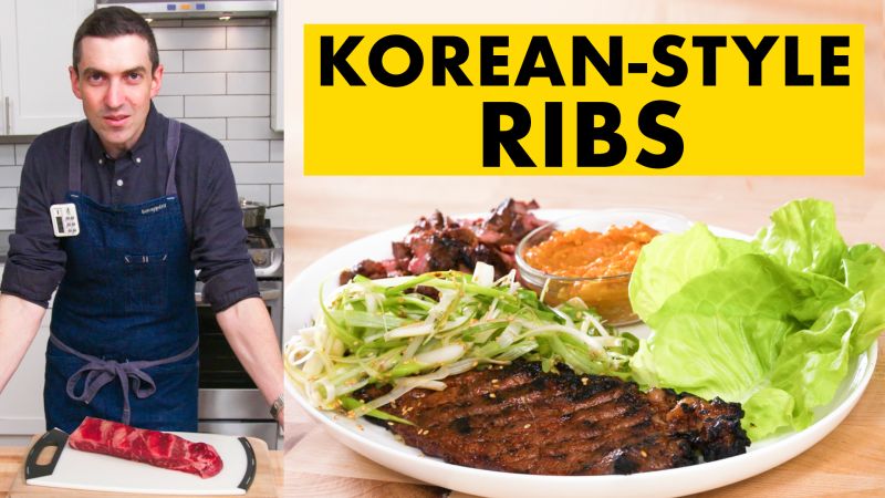 Chris Makes Korean-Style Short Ribs